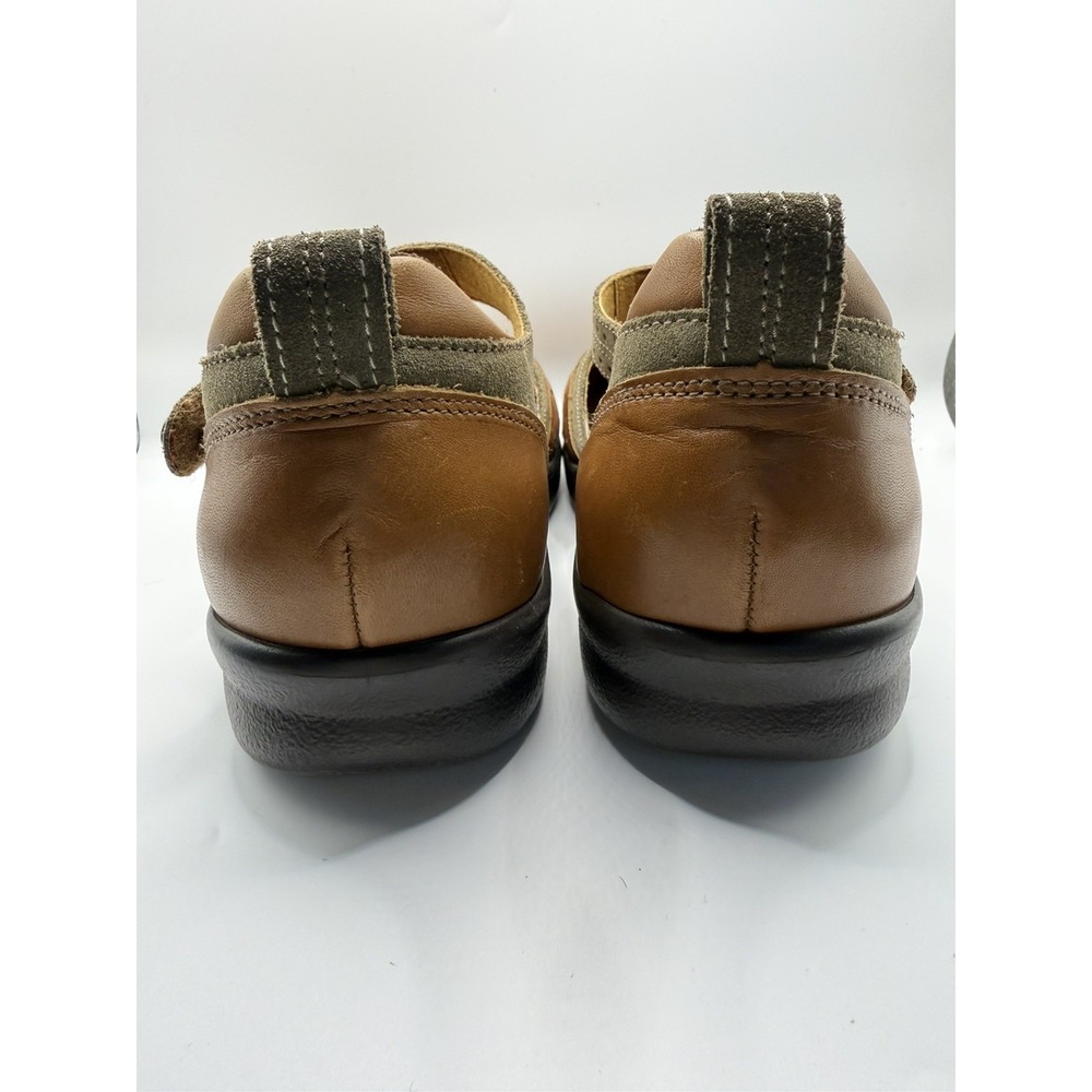 SAS Eden Women's Leather Clogs Mary Jane Platform Leather shoes Sz 9 Comfort - Picture 7 of 8